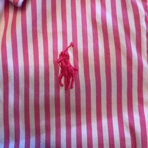 12 M Candy striped polo Ralph Lauren shirt dress